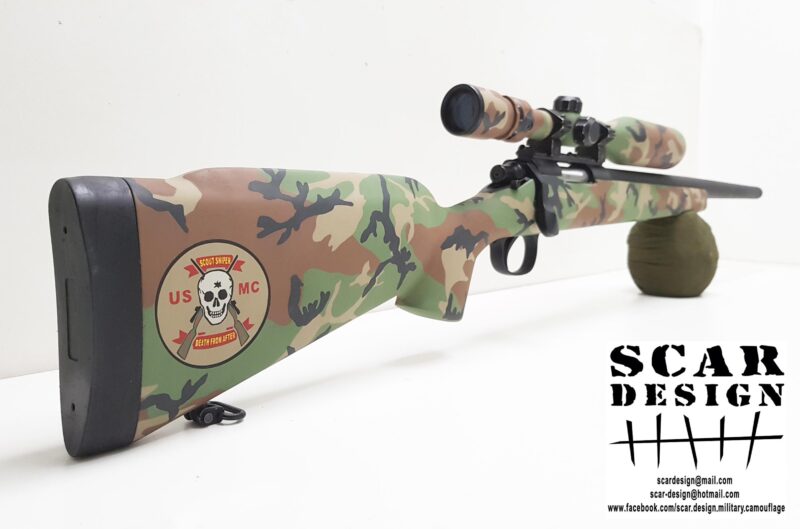 M40A1 fucile bolt action softair mimetico SCAR design